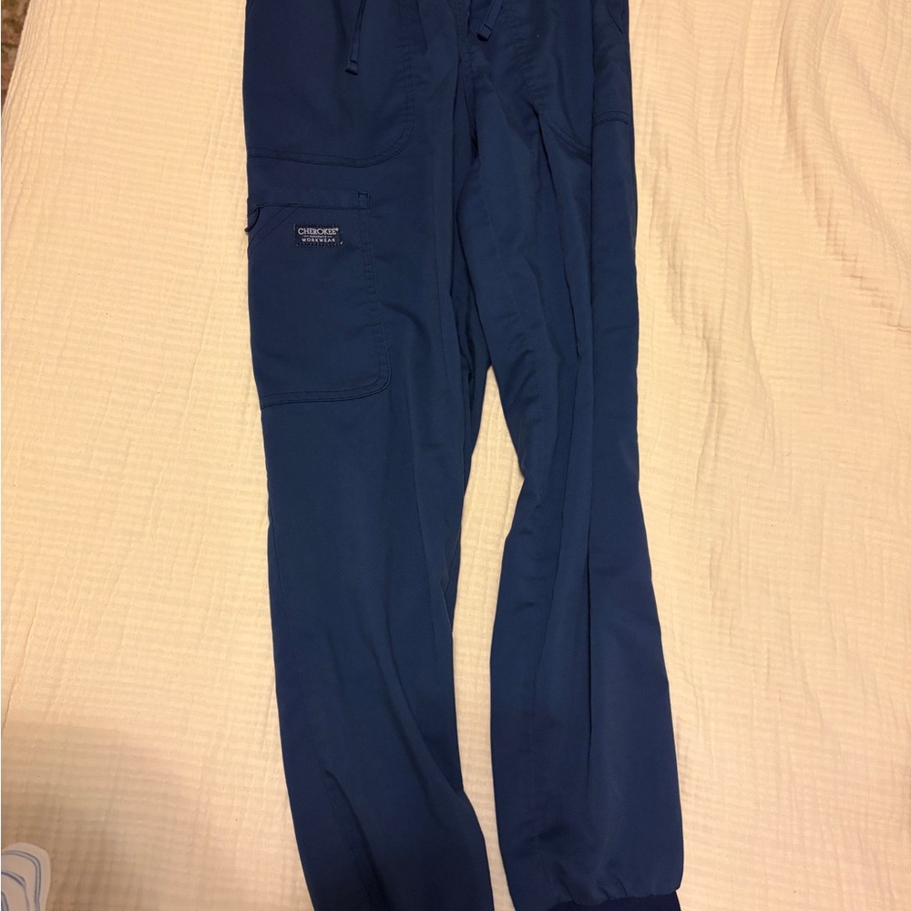 Cherokee Navy Cargo Jogger Pants
